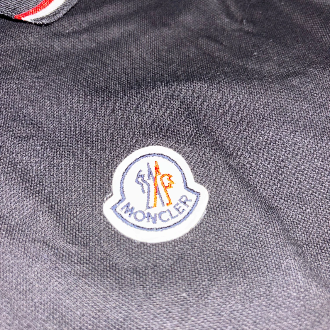 Svart pikétröja från Moncler M - 2