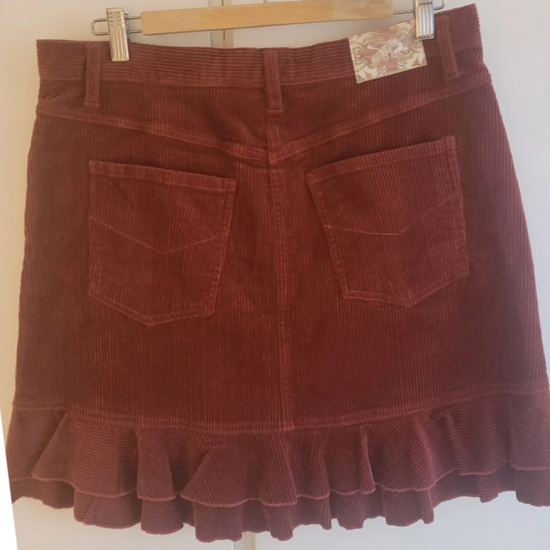 Roströd manchesterkjol Odd Molly - 1