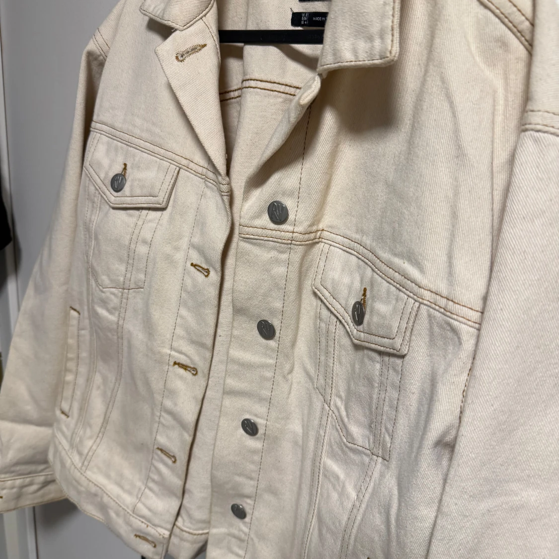 Beige jeansjacka från Reclaimed Vintage