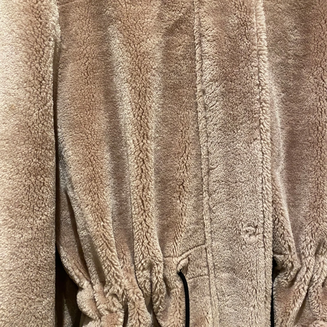  teddyjacka med huva och snörning - 2