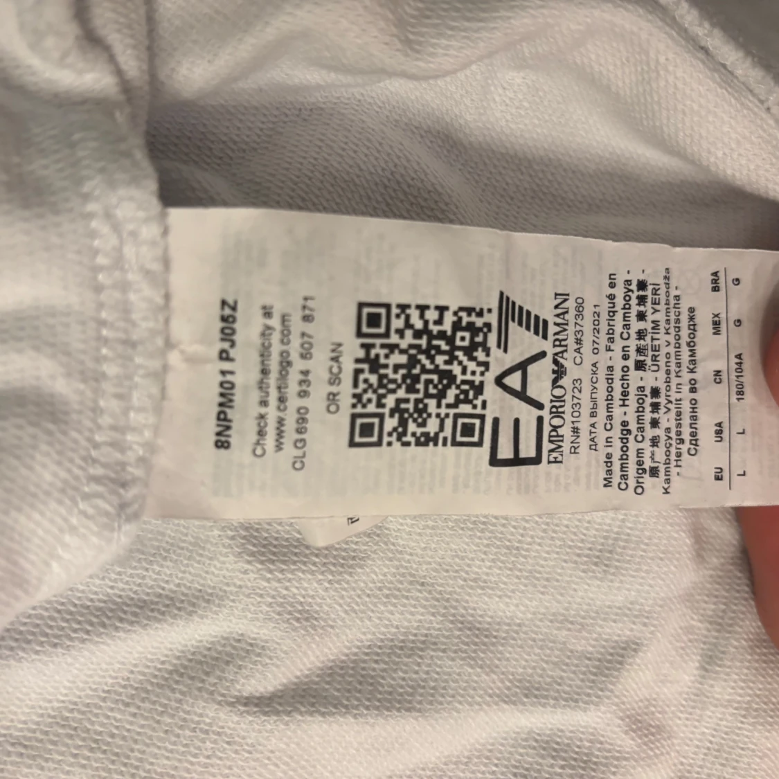 EA7 Armani tröja kofta - 2