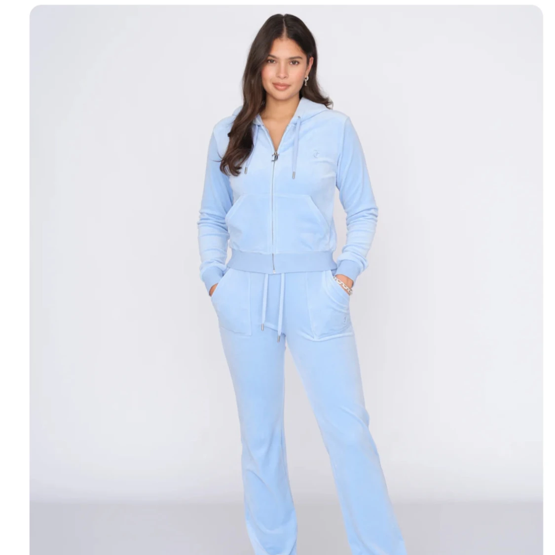 Juicy Couture Classic Velour Robertson Zip Hoodie  - 3