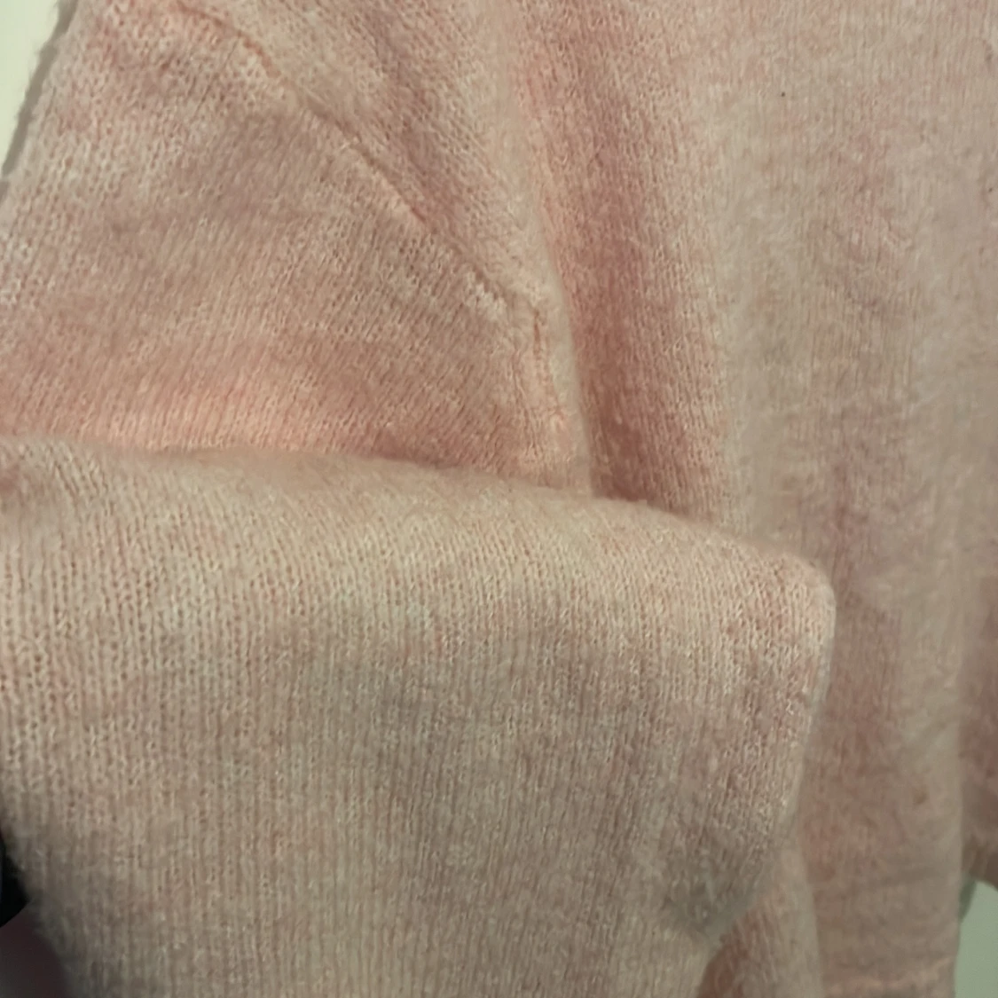 Ljusrosa stickad tröja från Lager 157 - 1