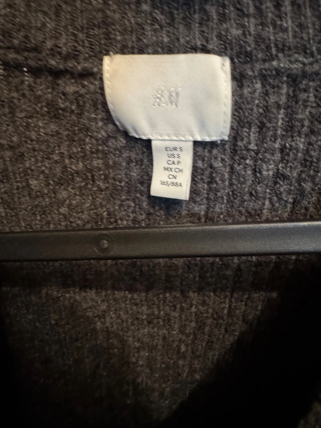 Grå stickad tröja från H&M - 1