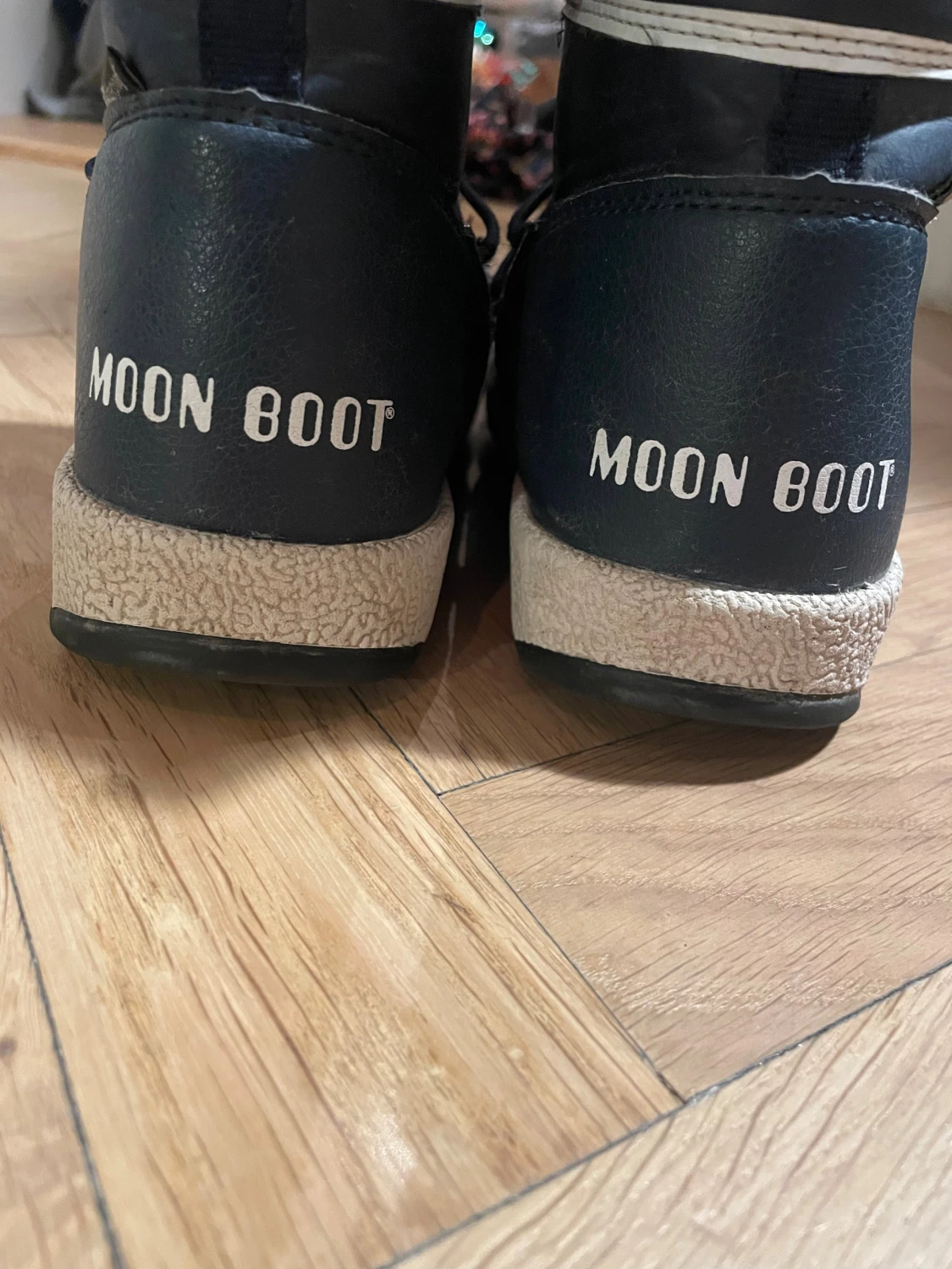 Mörkblå Moon Boot vinterboots - 3