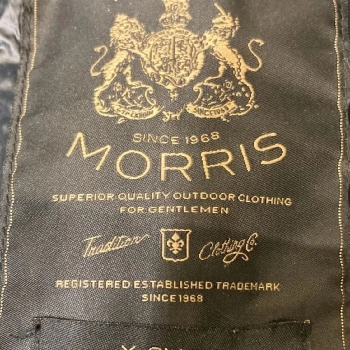 Morris svart jacka, storlek X-SMALL Unisex - 4