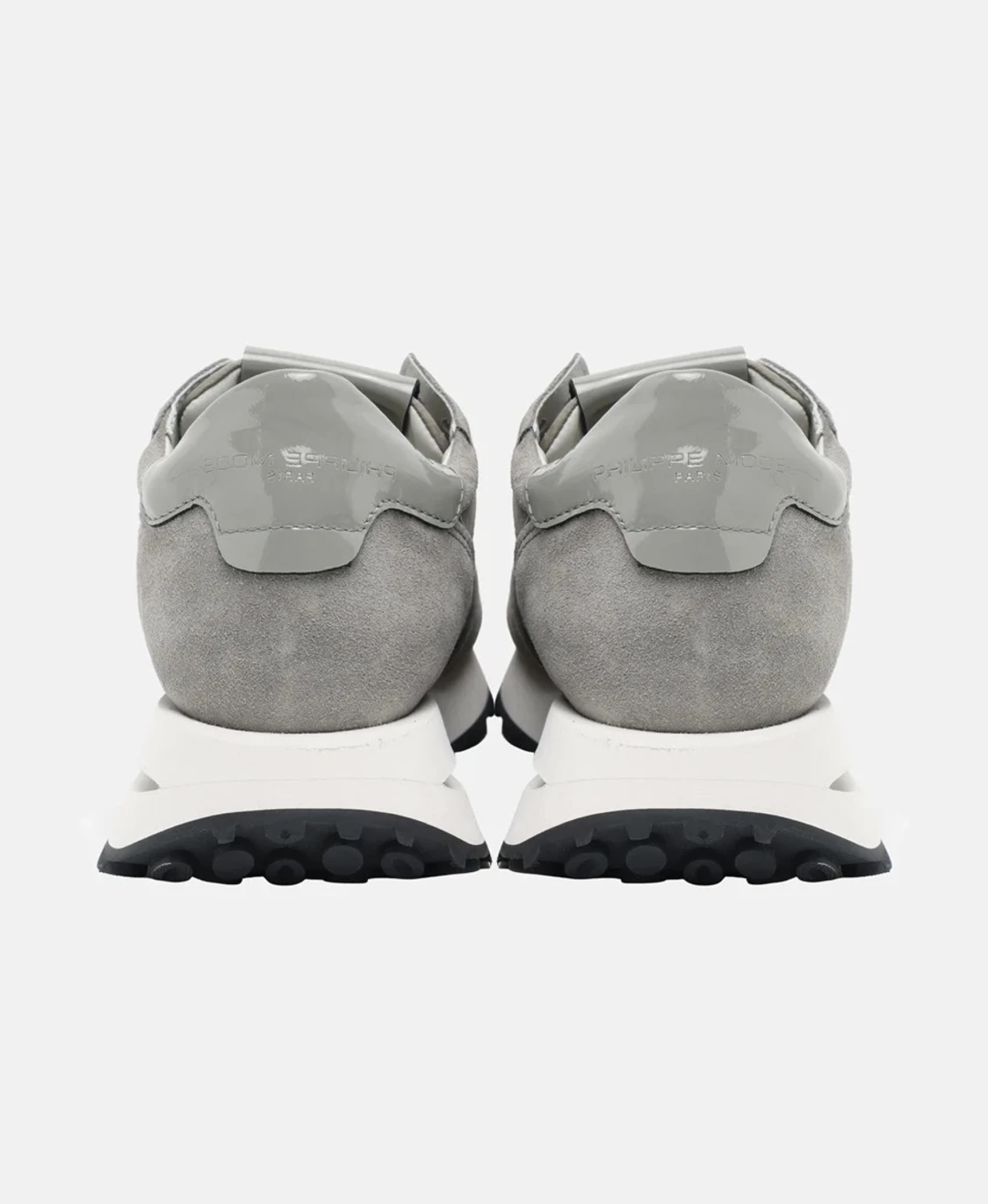 Grå Philippe Model sneakers mocka - 3
