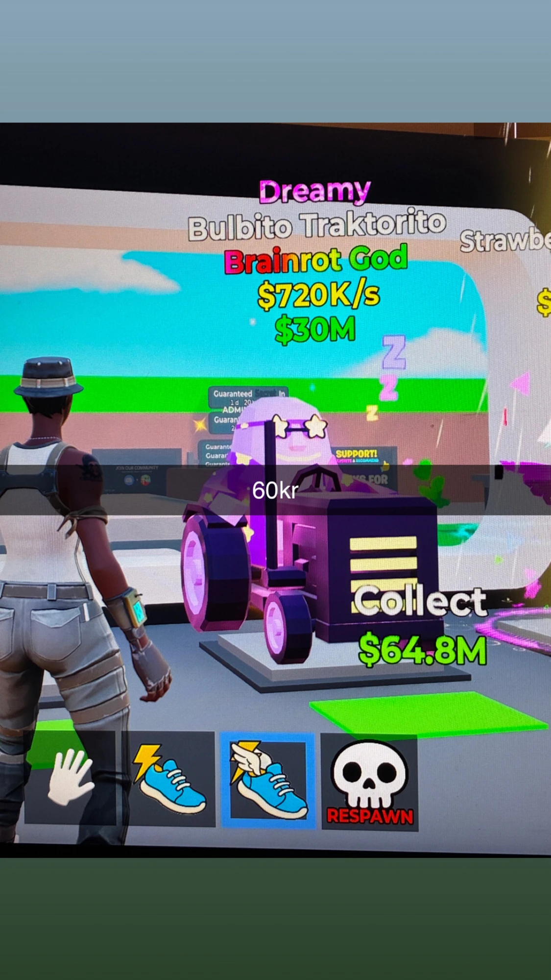 Steal the brainrots  - 1