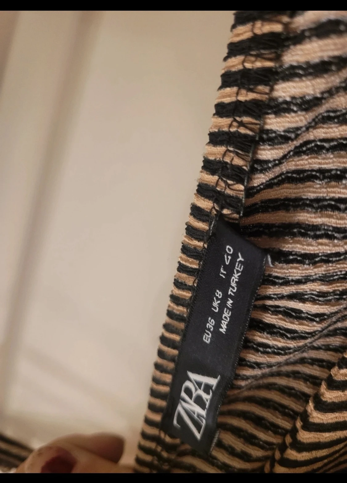 Randig långklänning från Zara - 1