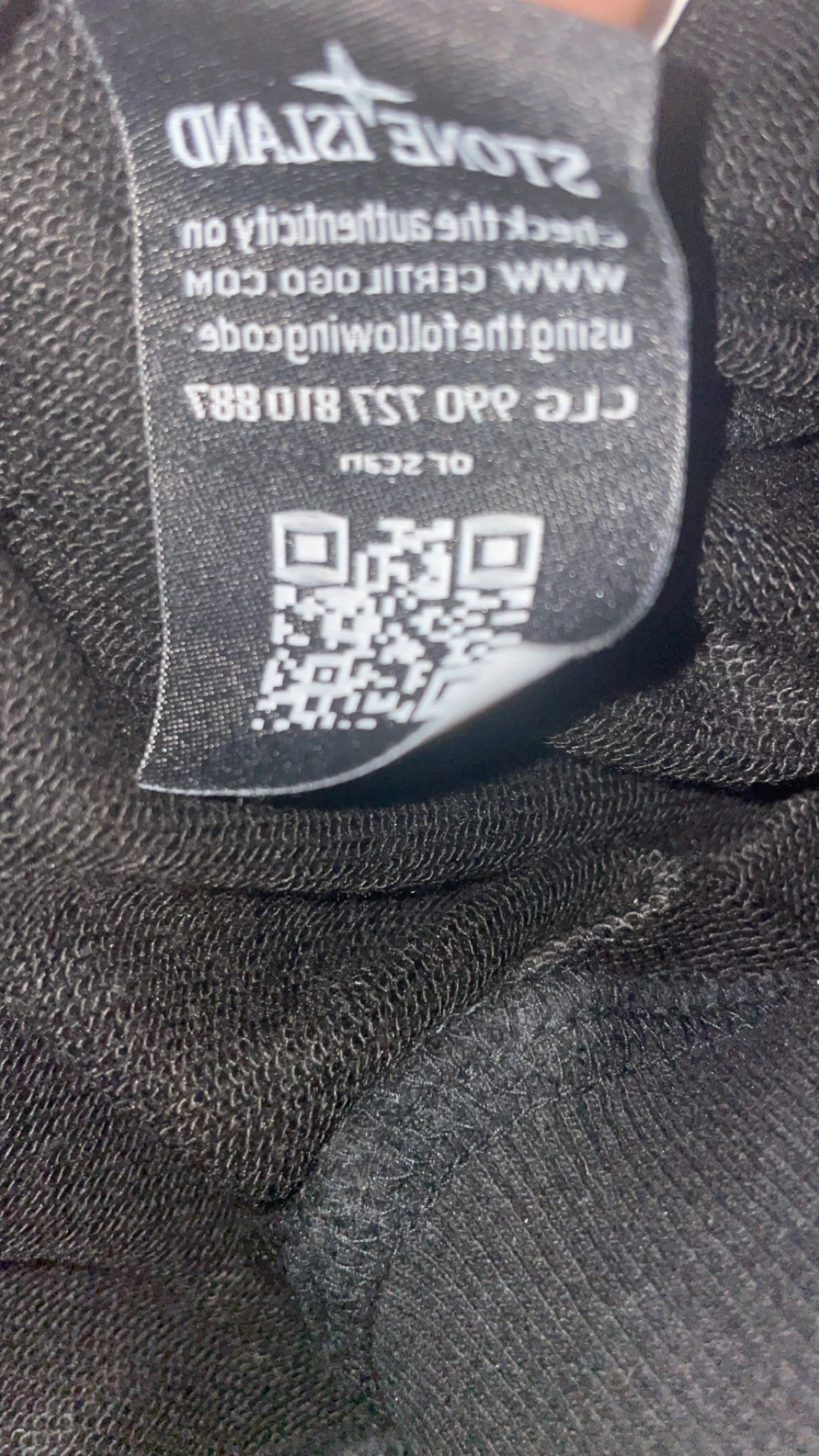 Svart sweatshirt från Stone Island - 1