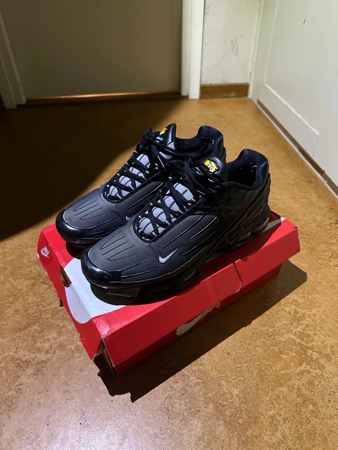 Nike Air Max Plus Tn i svart och grå - 1