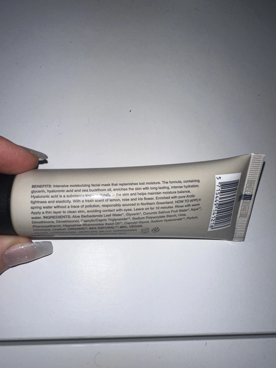 Woods Copenhagen Intense Hyaluronic Mask - 1