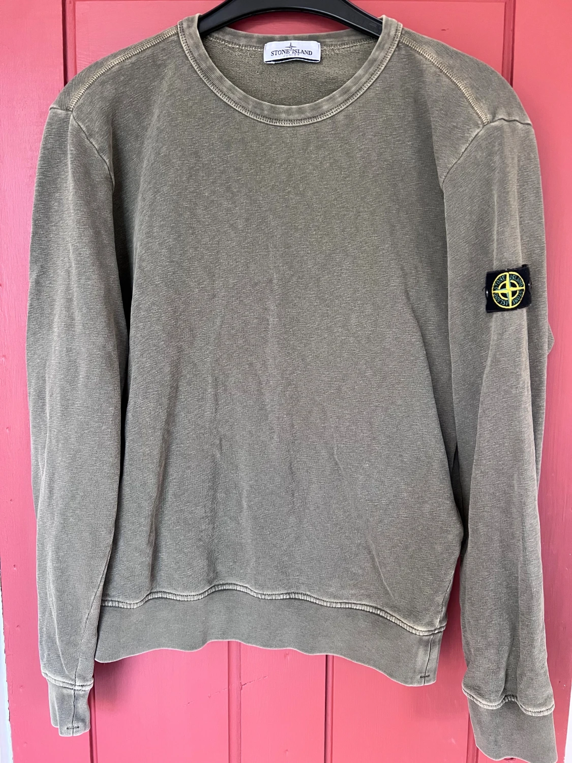 Grön sweatshirt från Stone Island Junior