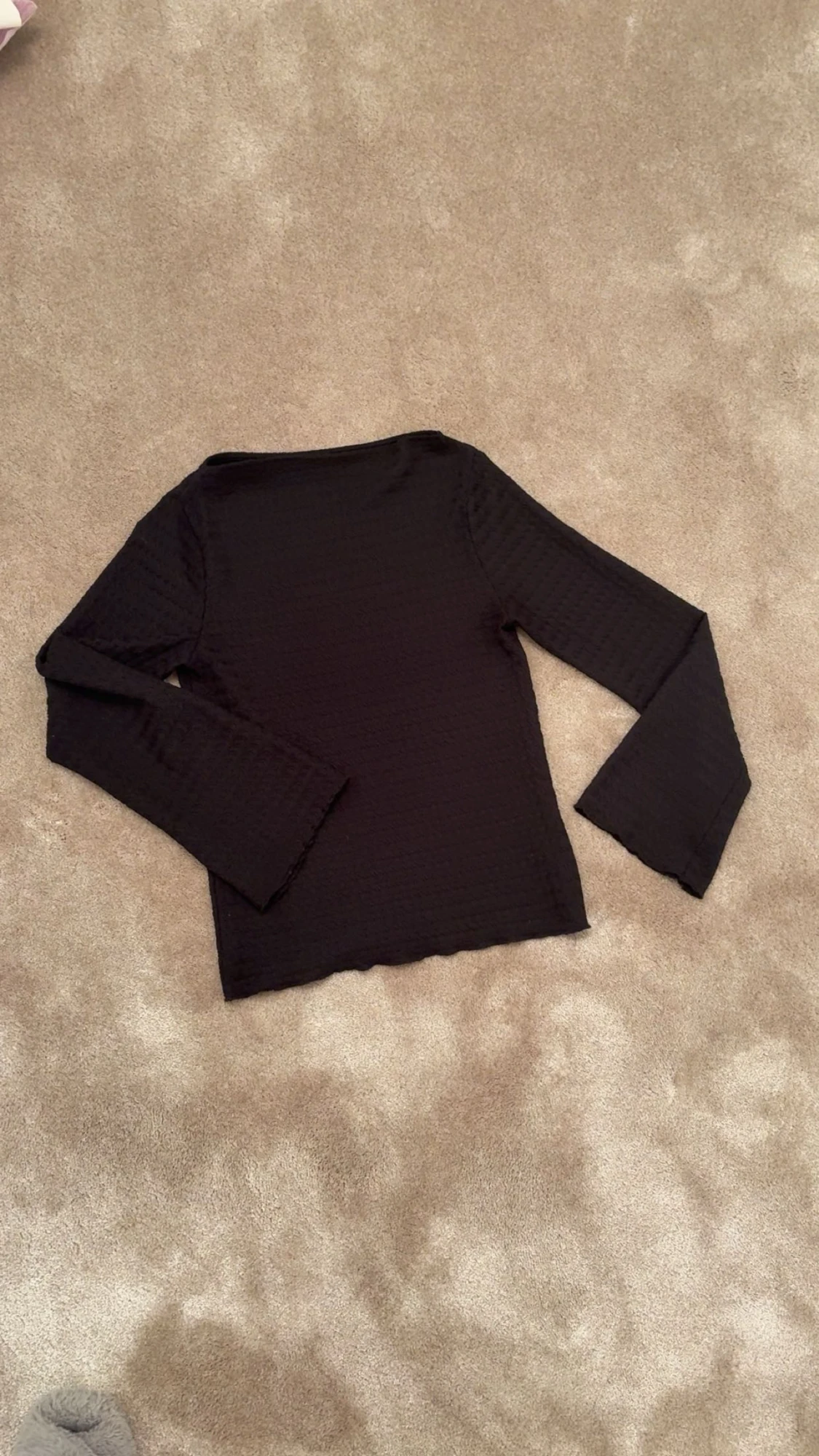 Svart långärmad tröja 🥰 - 3