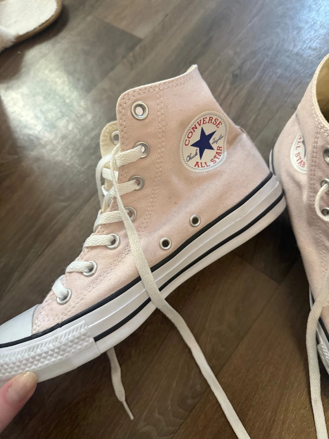 Ljusrosa Converse Str 39 - 1