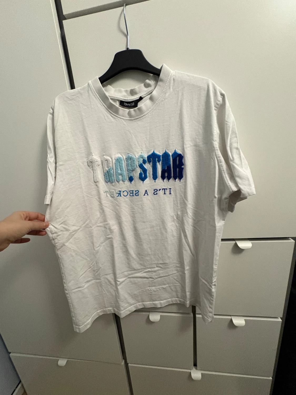 Trapstar t-shirt med blått