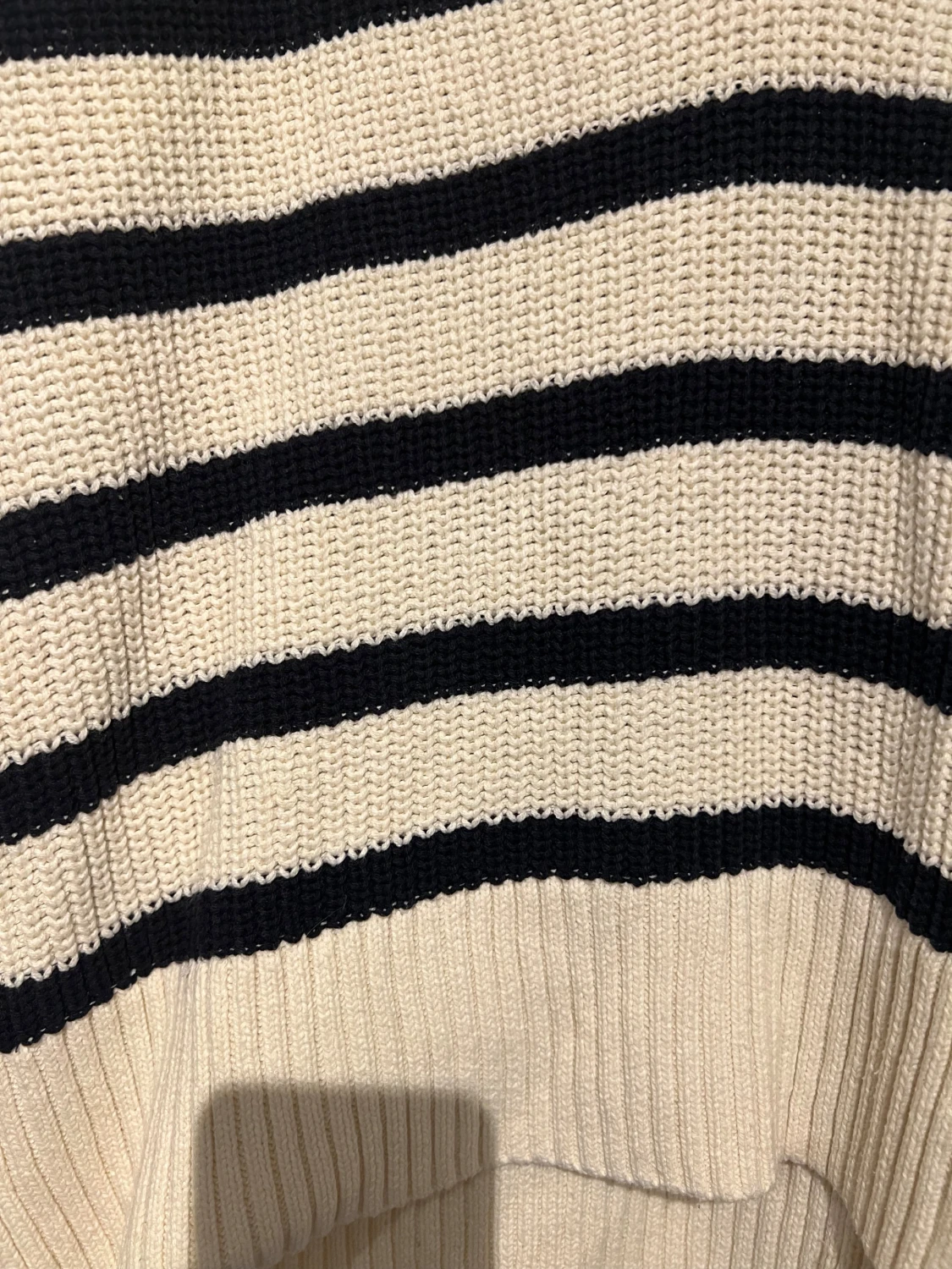 Randig stickad tröja från H&M - 1