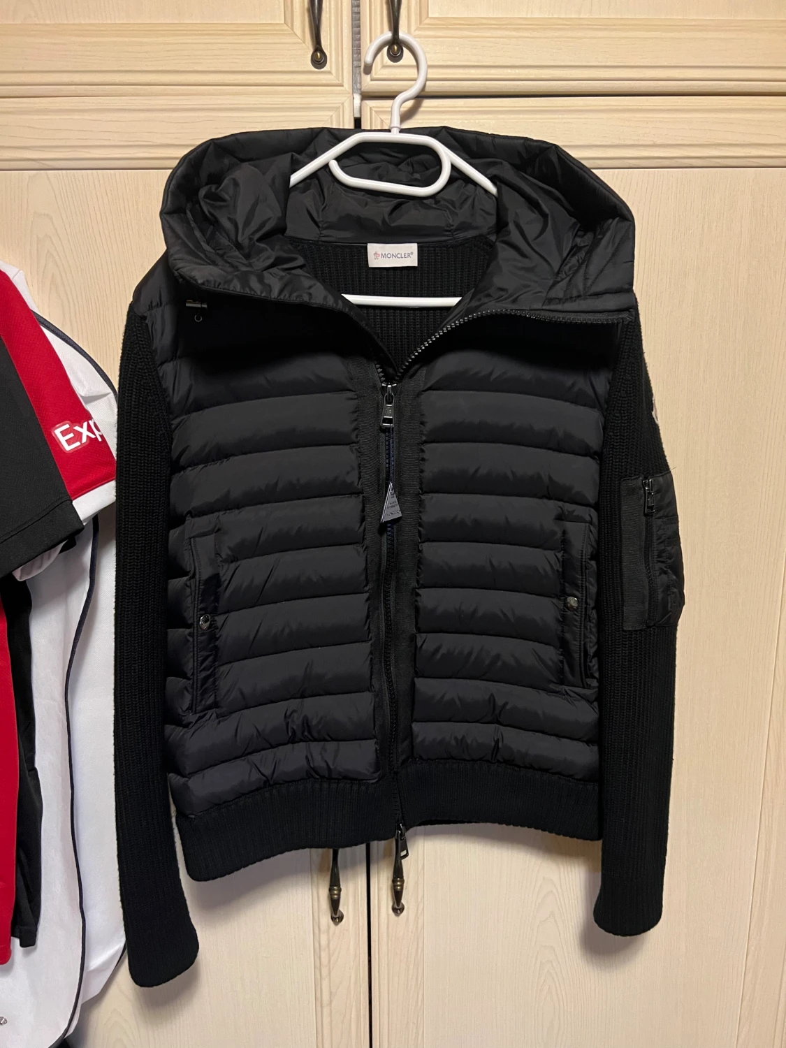 Svart Moncler Cardigan