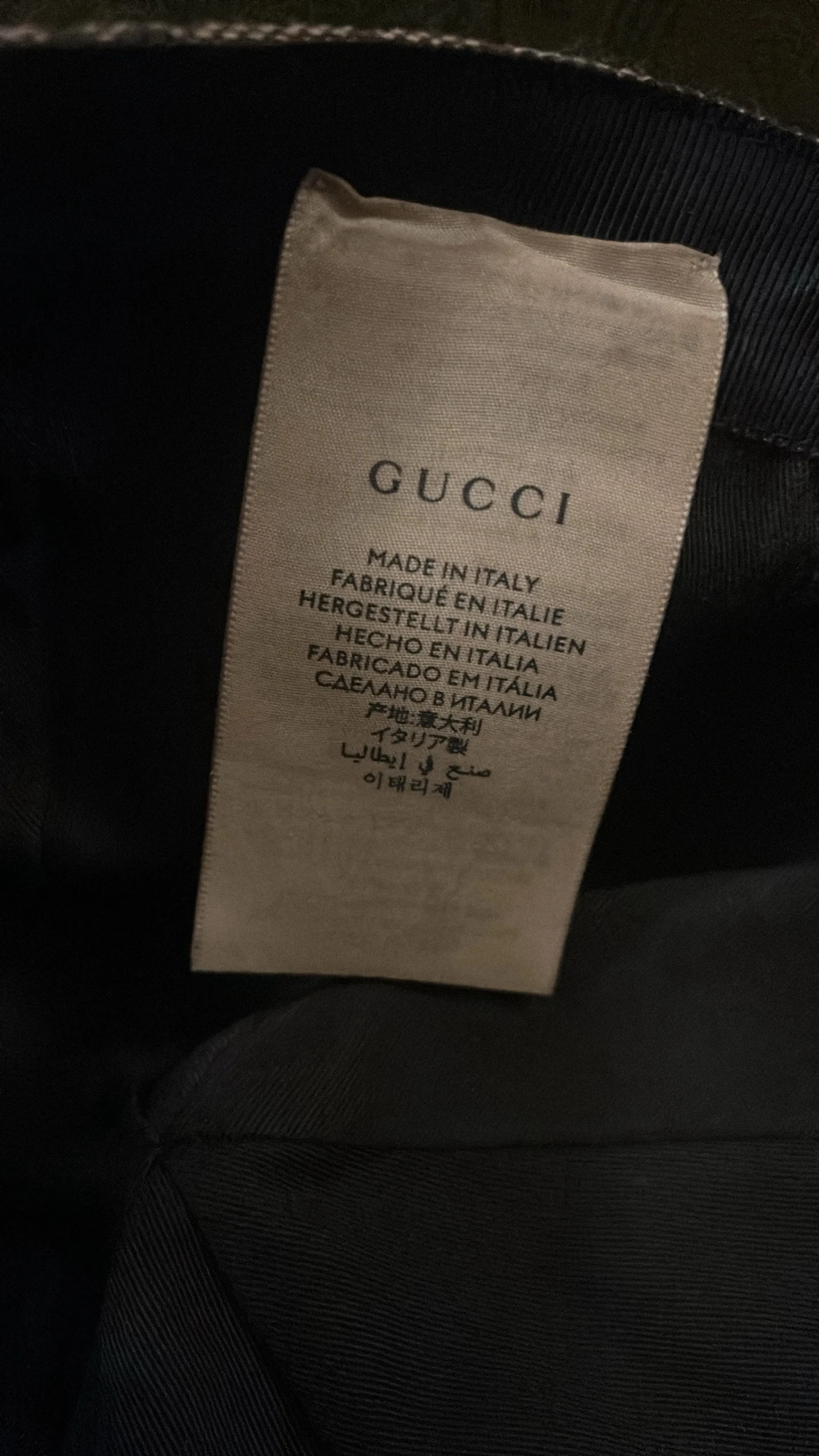 Gucci keps med GG-mönster - 3