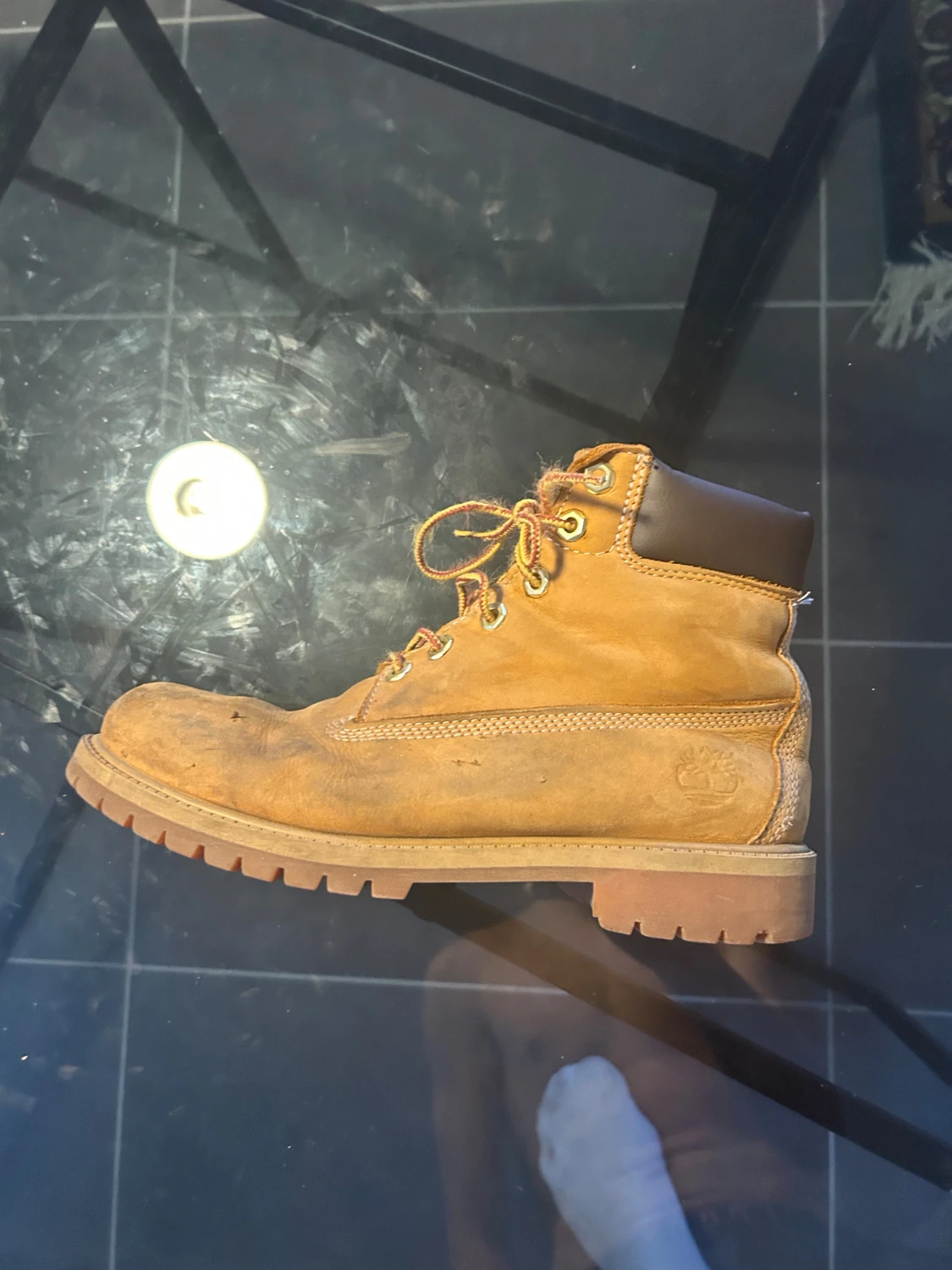 Timberland boots i mocka, beige - 2