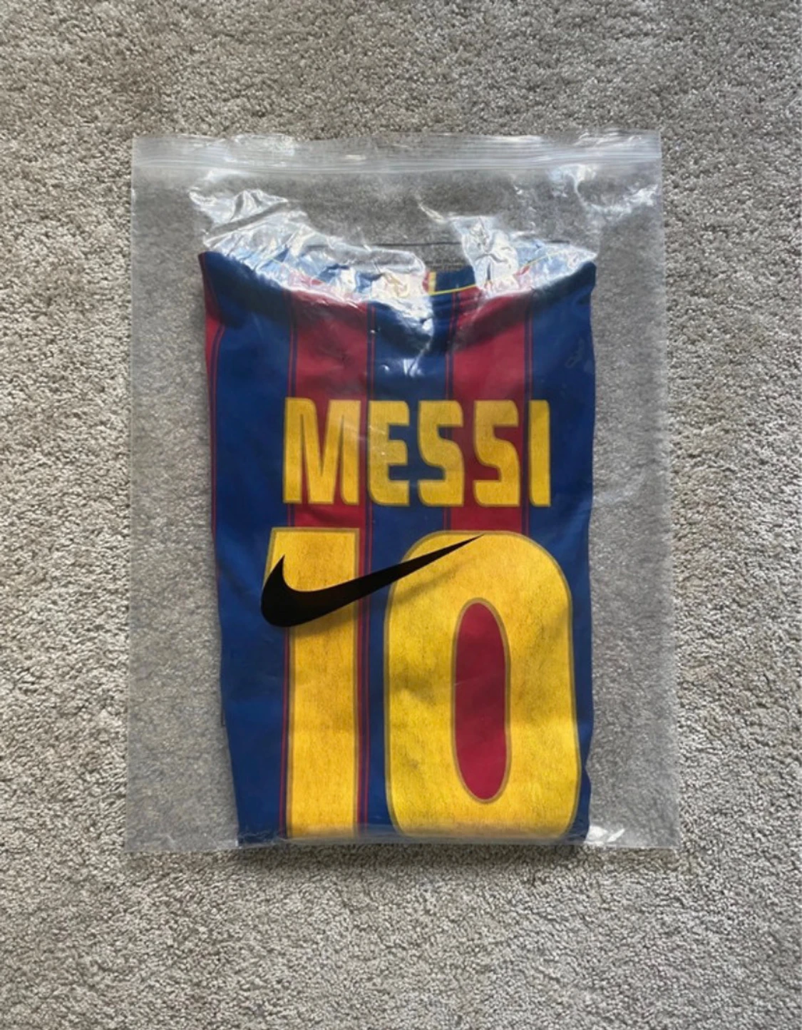 Barcelona Messi #10 Nike fotbollströja