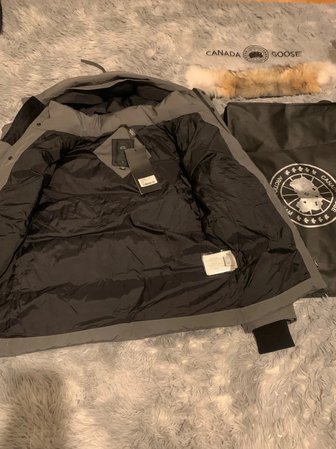 Grå dunjacka Canada Goose Fusion S/P - 4