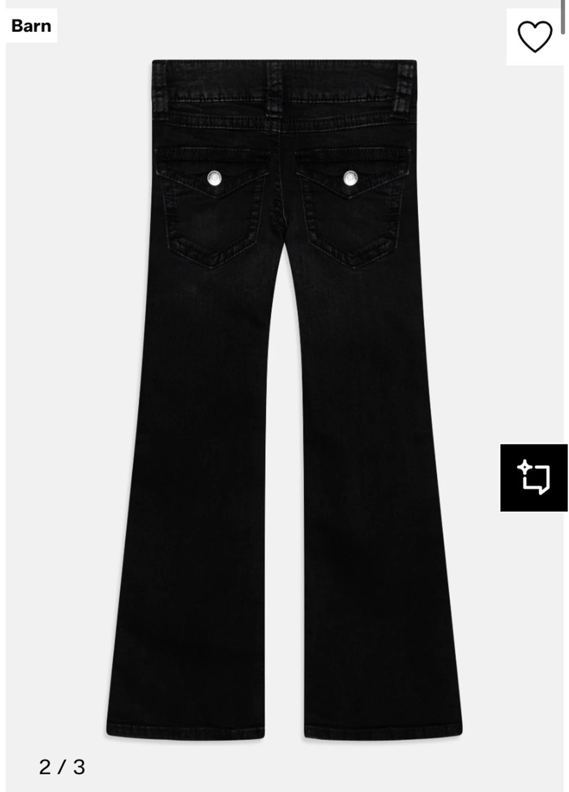 Low waist flare jeans - 1