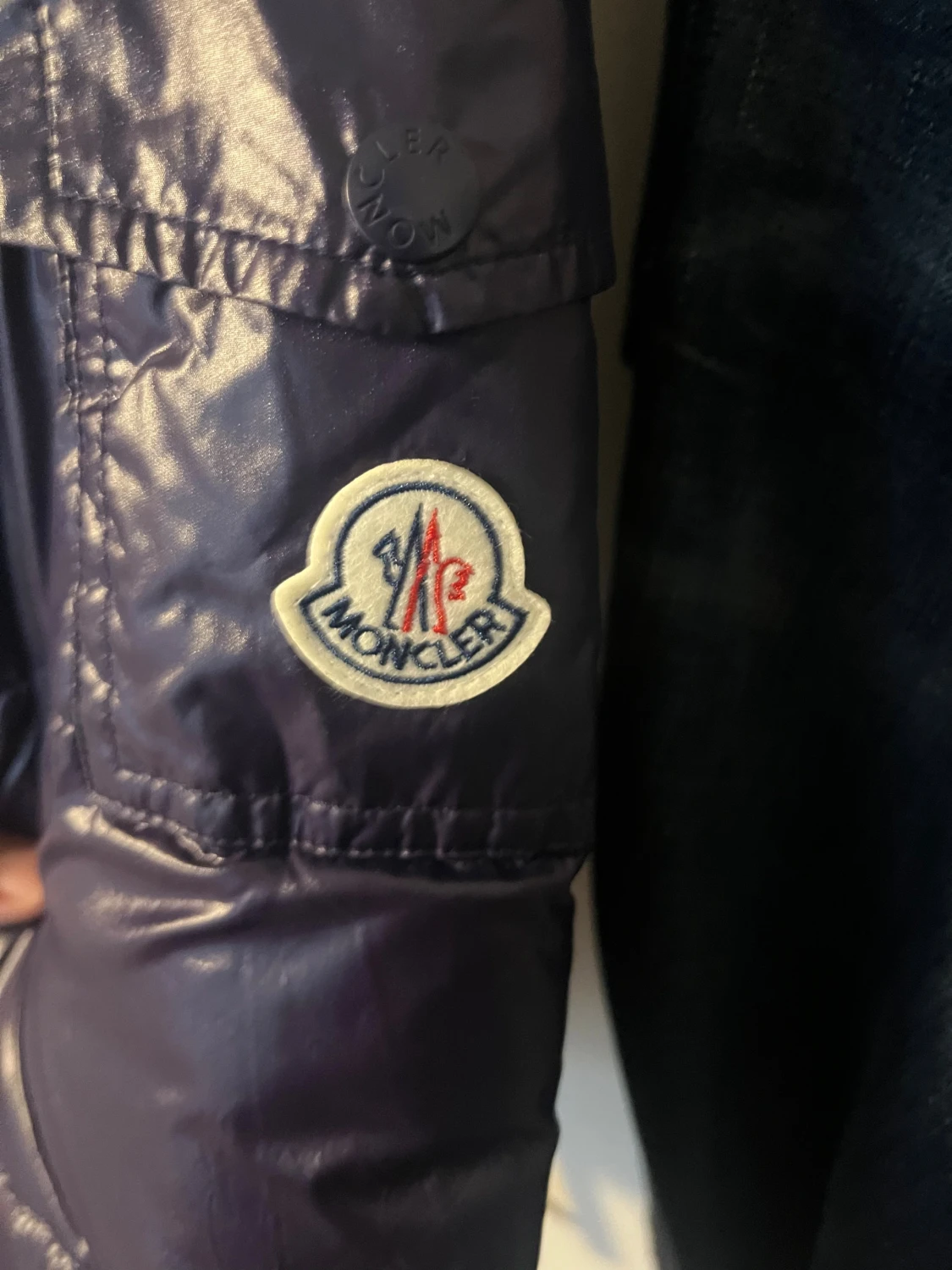 Mörkblå Moncler Maya - 3