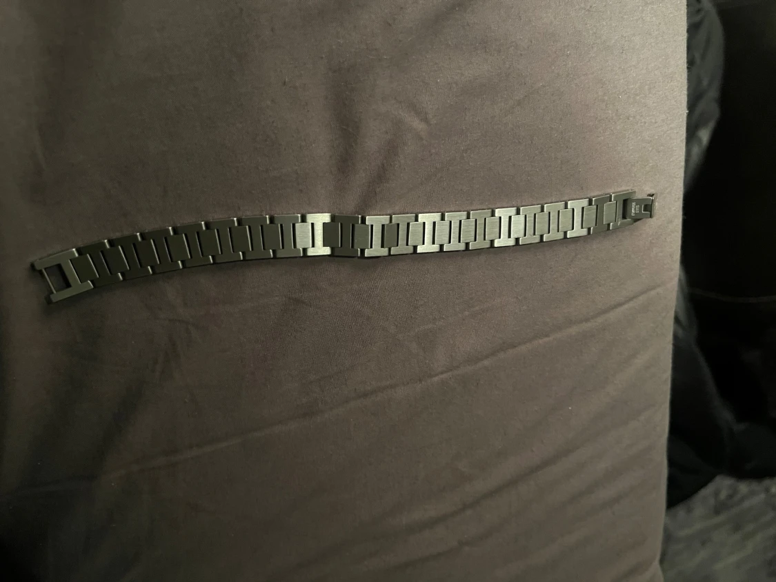 Stilrent silverfärgat armband - 2