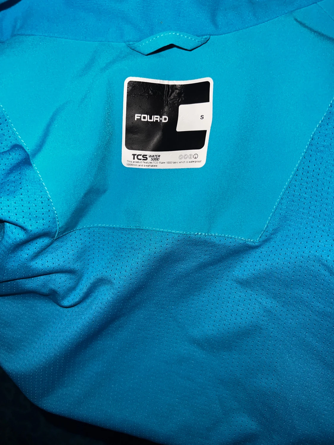 Blå vindjacka från FOUR-D, storlek S - 3