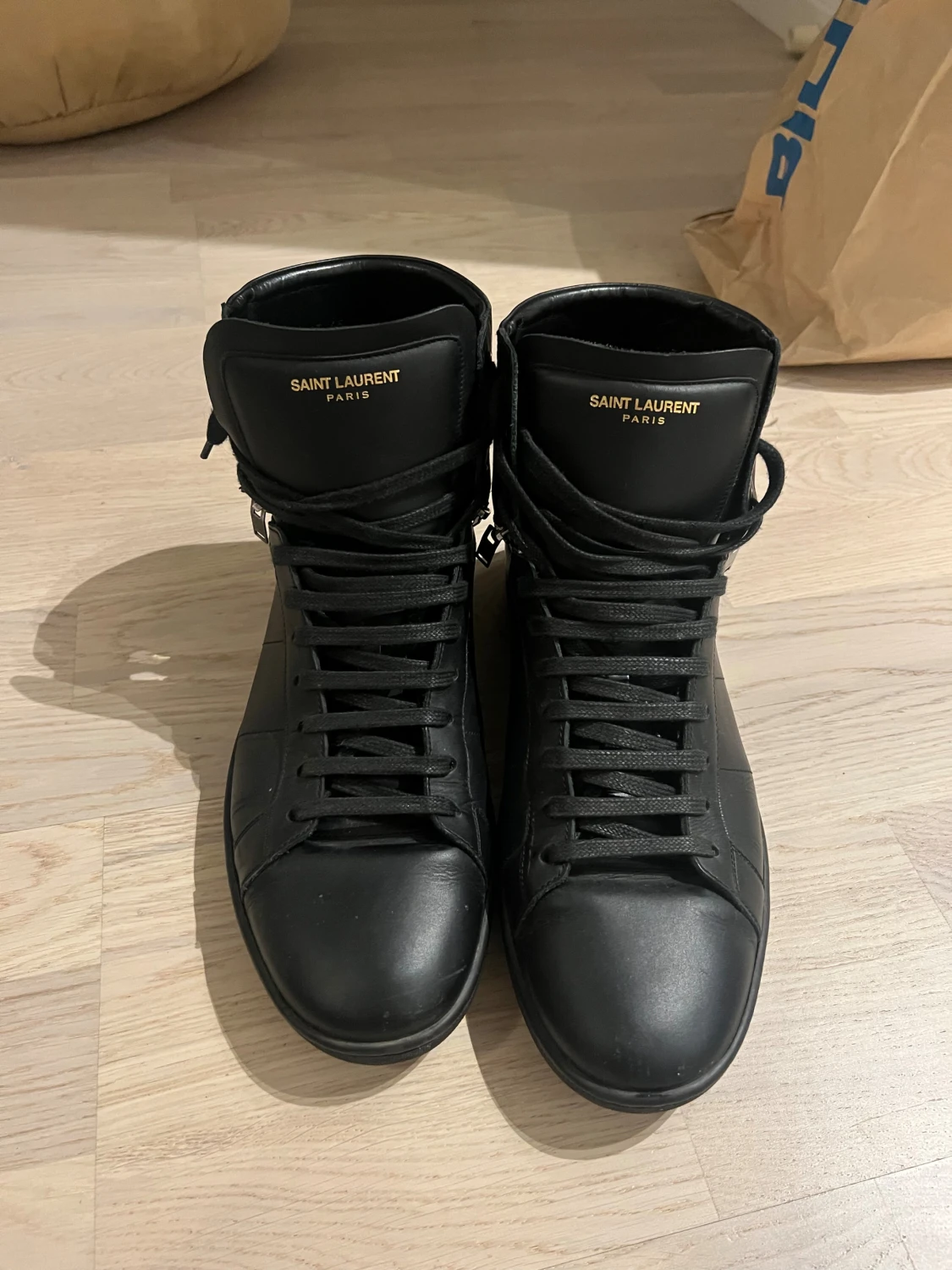 Saint Laurent High Top w zipper - 2