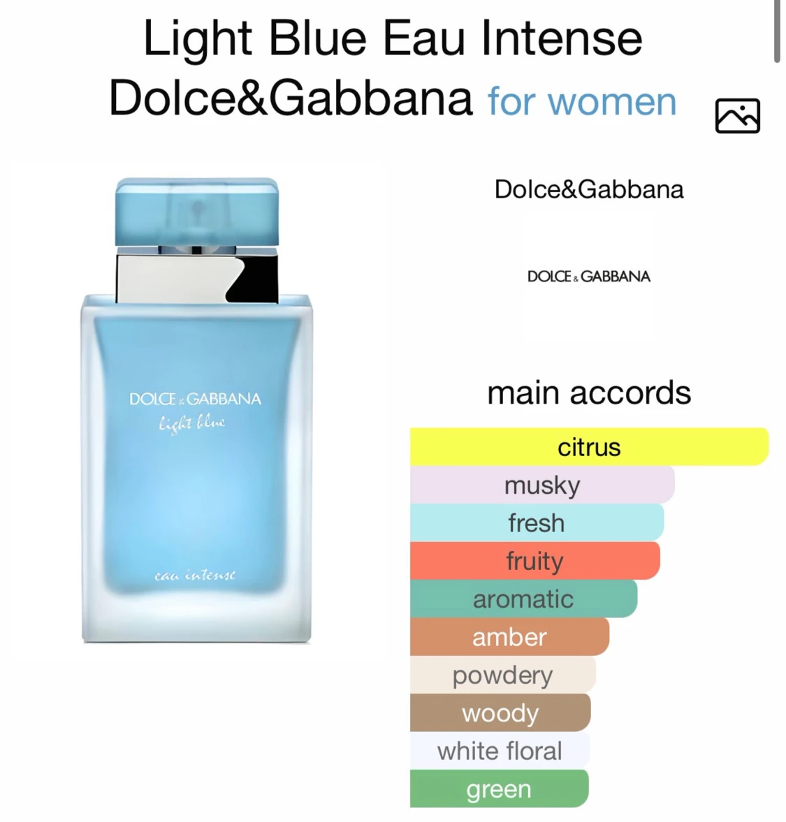 Dolce & Gabbana parfym - 1