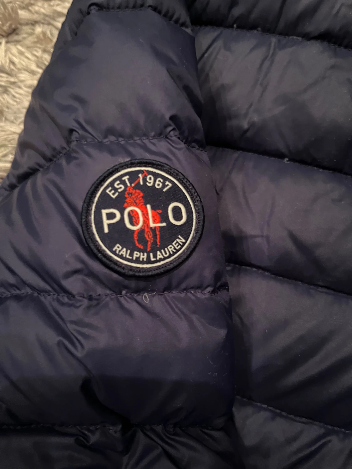 Mörkblå pufferjacka Polo Ralph Lauren - 3