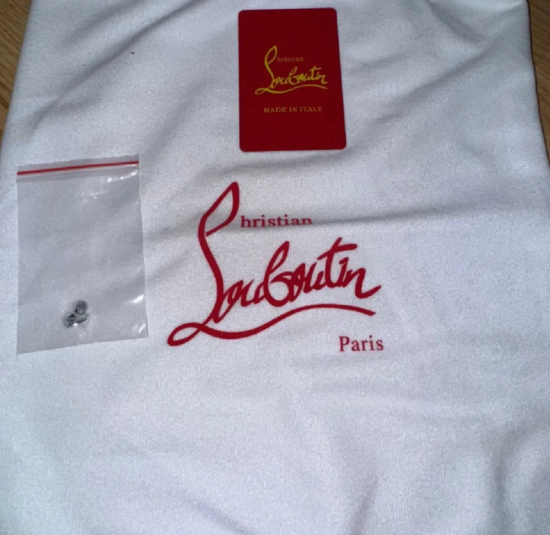 Christian Louboutin svarta sneakers med nitar - 4