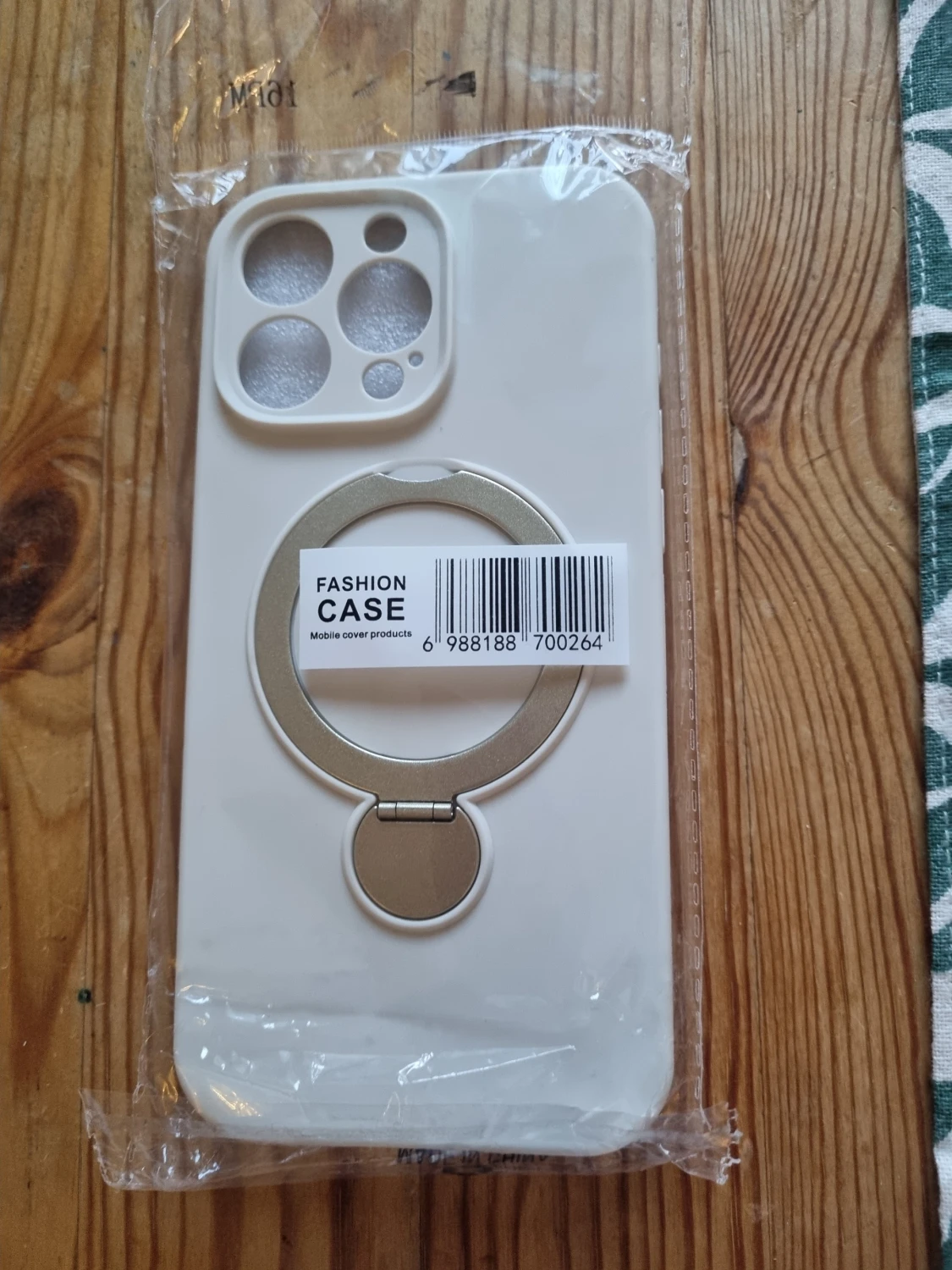 Fashion Case med ringhållare för iPhone