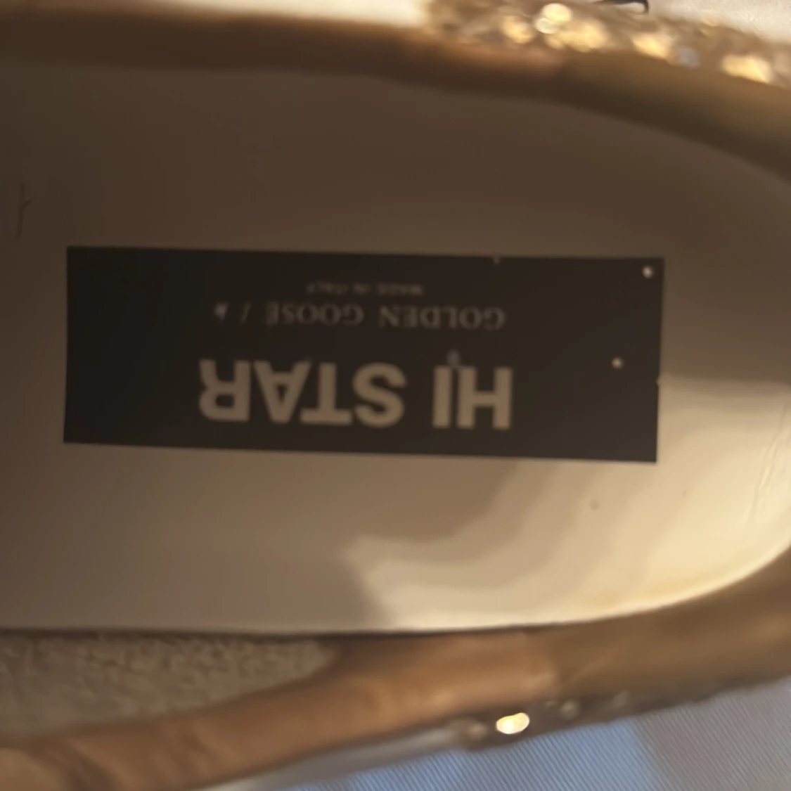 Golden Goose Hi Star sneakers med glitter - 3