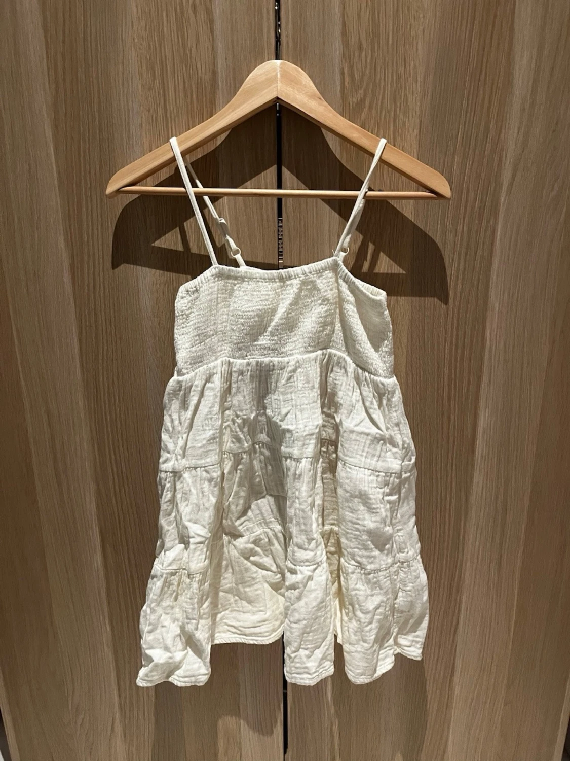 Vit sommarklänning från H&M