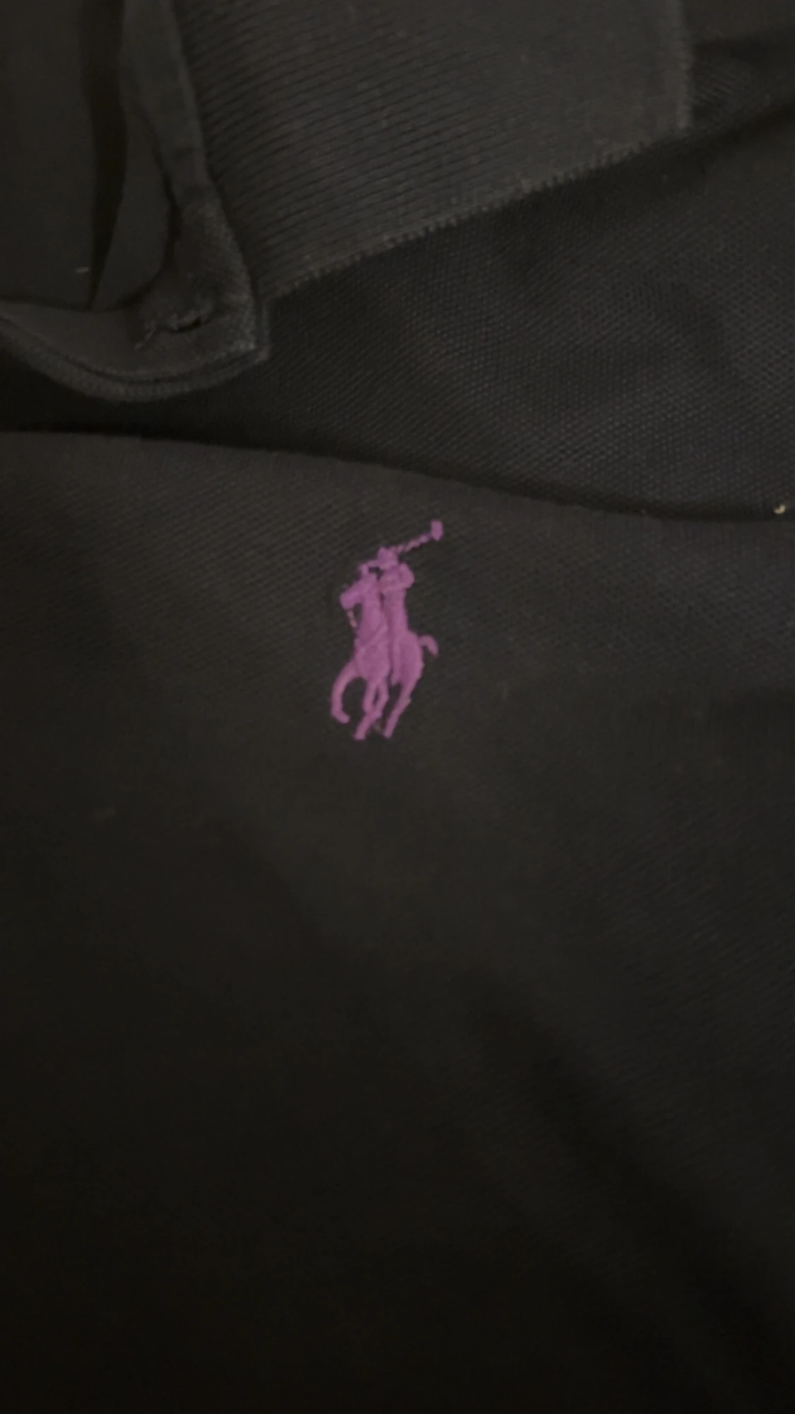 Mörkblå pikétröja Polo Ralph Lauren XS - 1