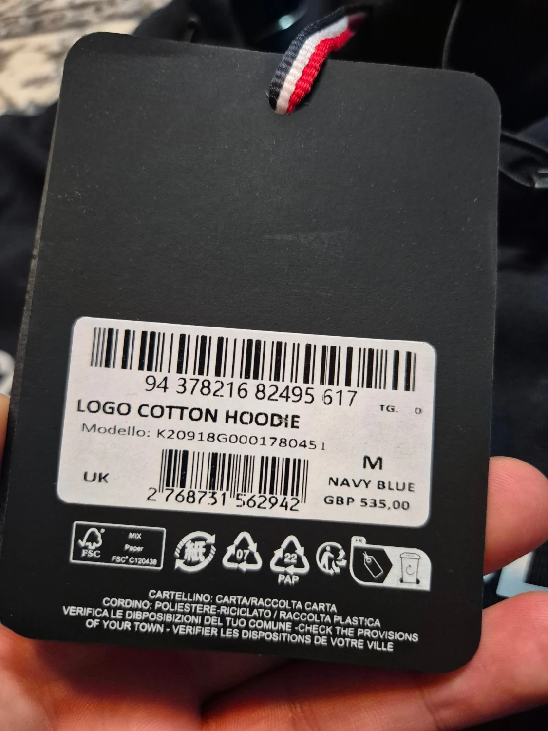 Svart Moncler Grenoble hoodie - 6