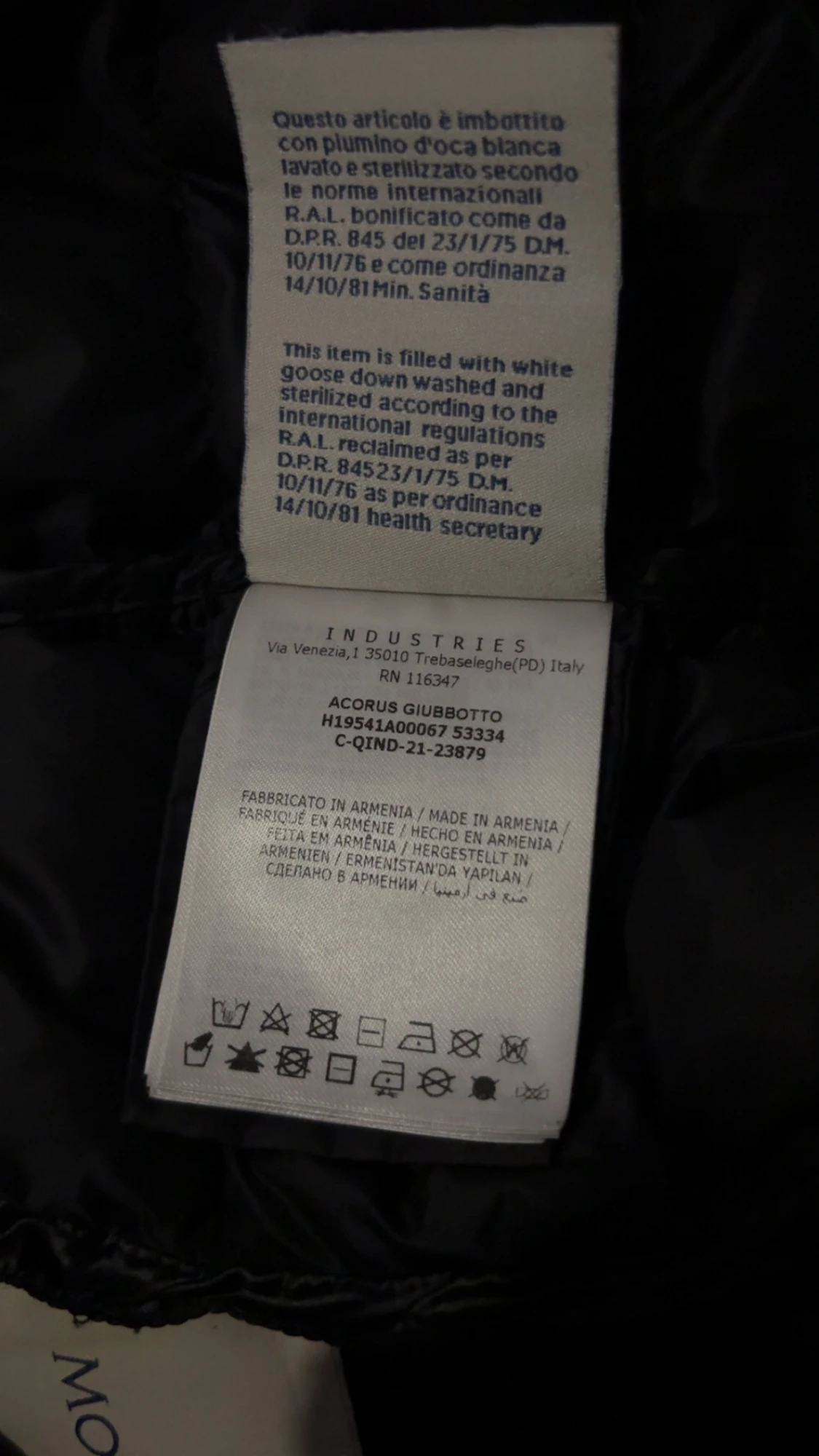 Moncler Acorus Giubbotto - 6