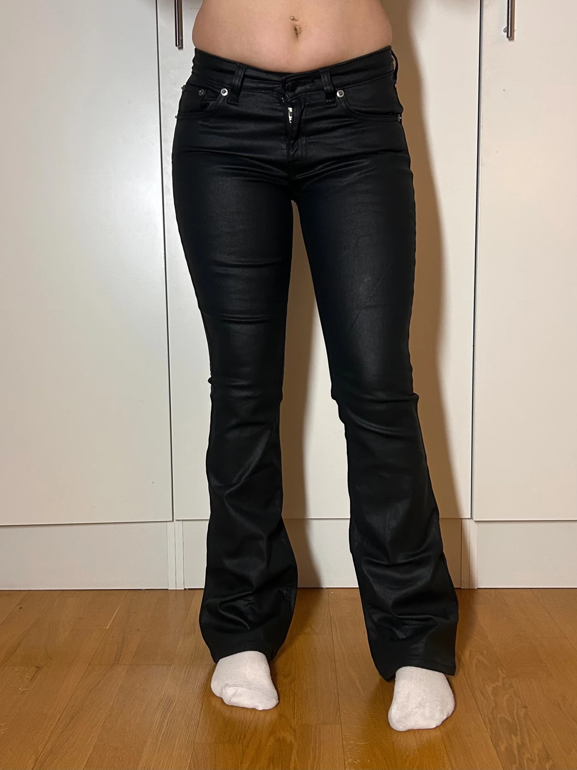 Skinnbyxor low boot lager 157 - 1