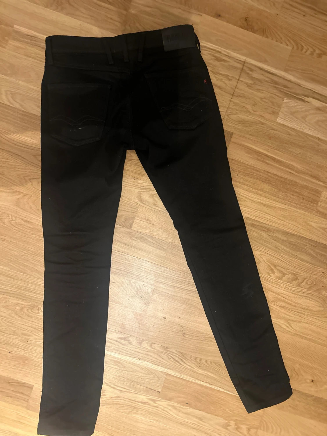 Svarta Replay Hyperflex jeans - 2