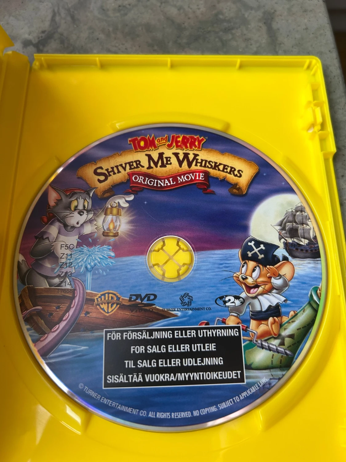 Tom & Jerry landkrabbor med morrhår dvd - 2