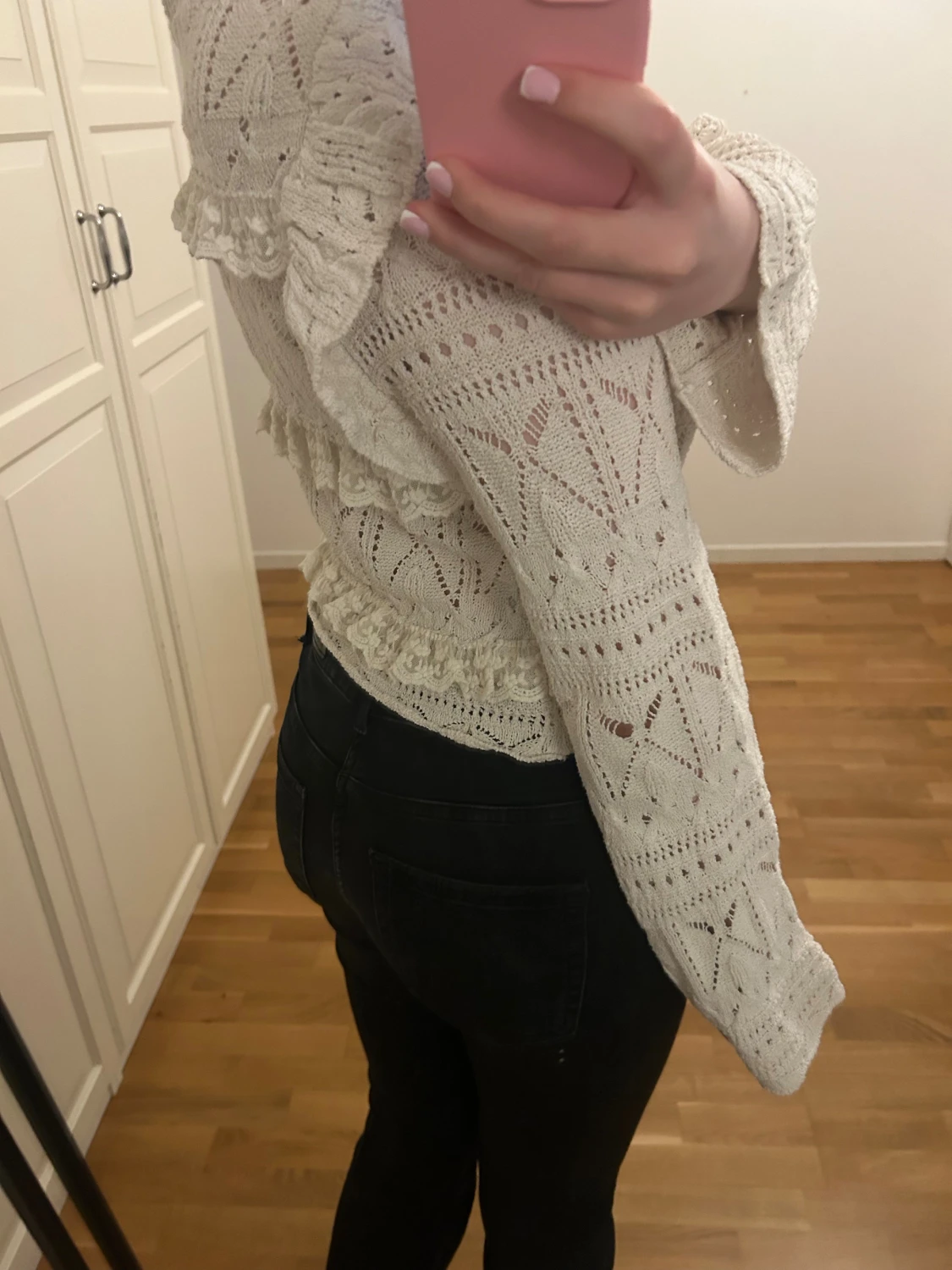 Söt stickad blus från Zara - 2