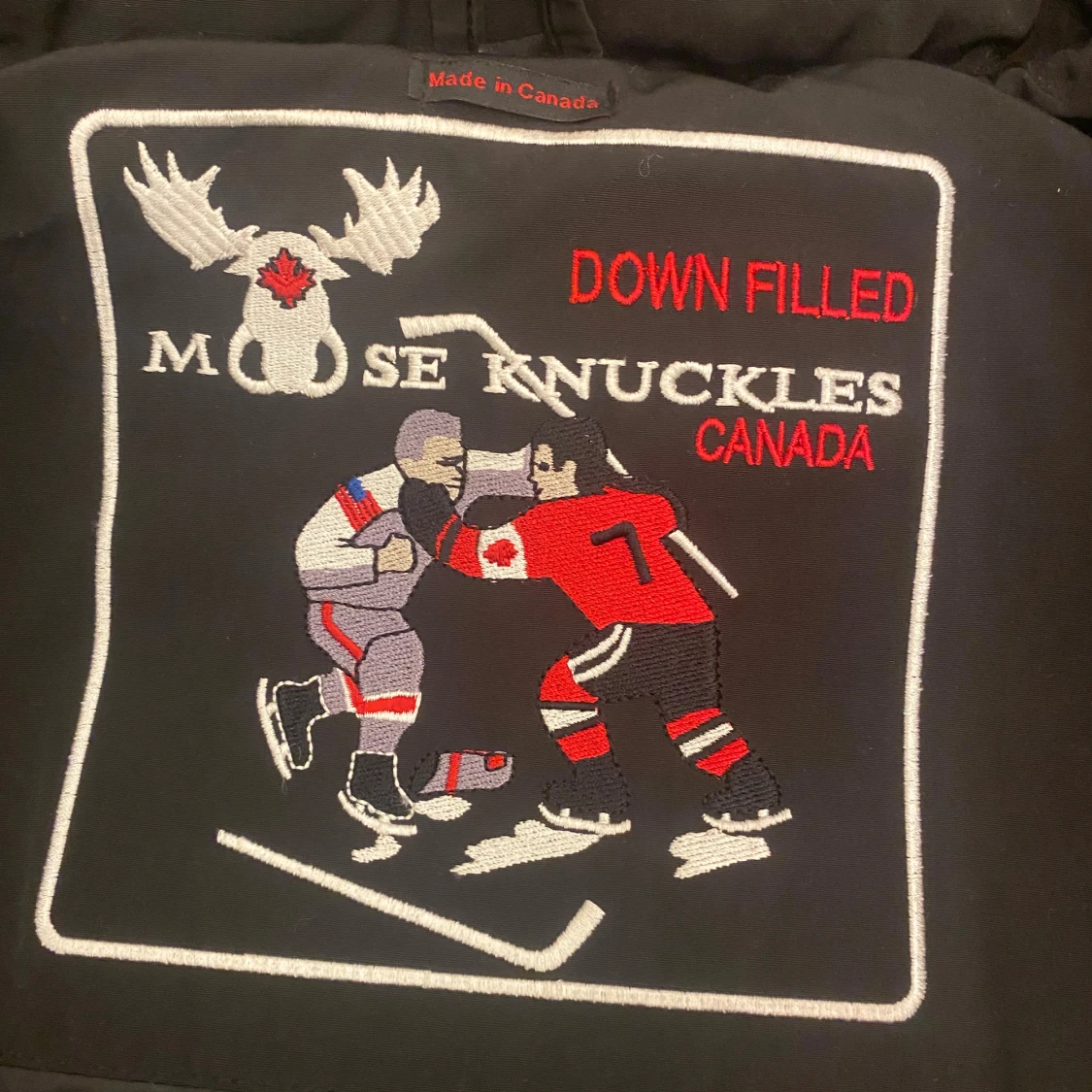 Svart dunjacka Moose Knuckles - 2