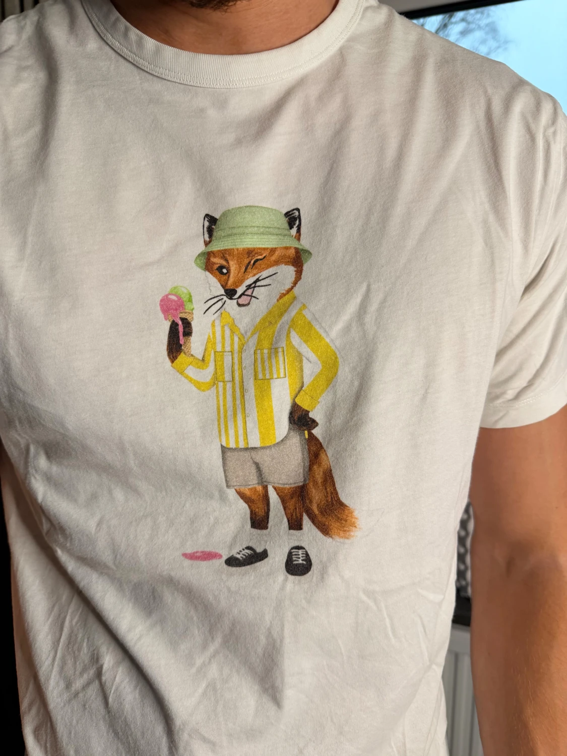 Maison kitsune T-shirt  - 1