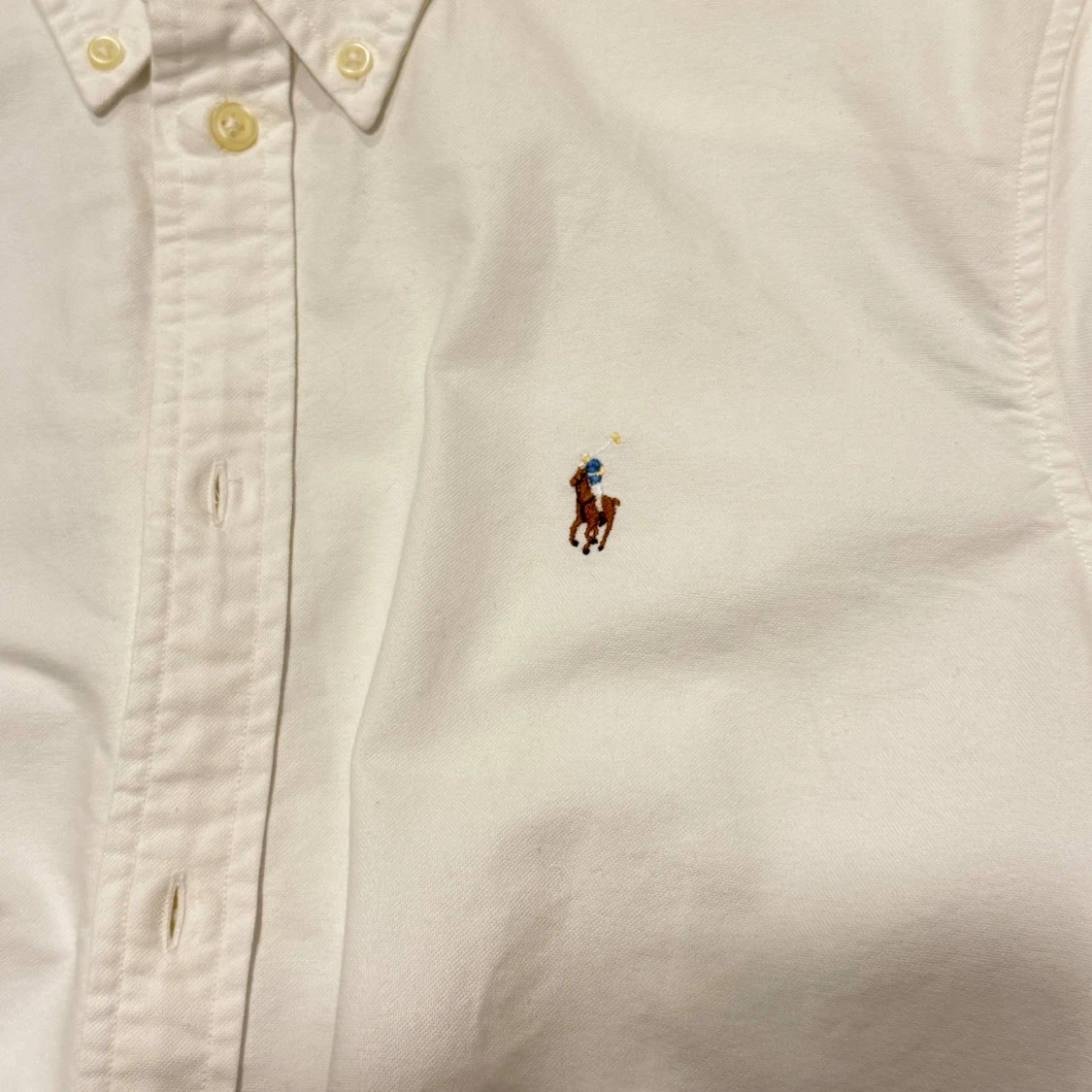 Polo Ralph Lauren Vit Oxford skjorta  - 2