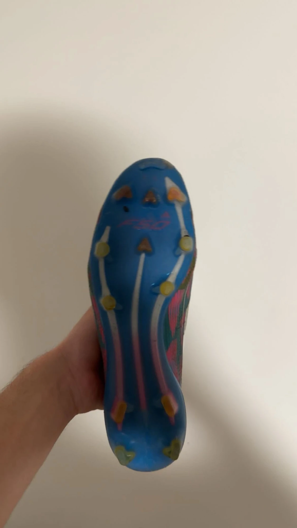 Adidas F50 färgglada fotbollsskor - 3