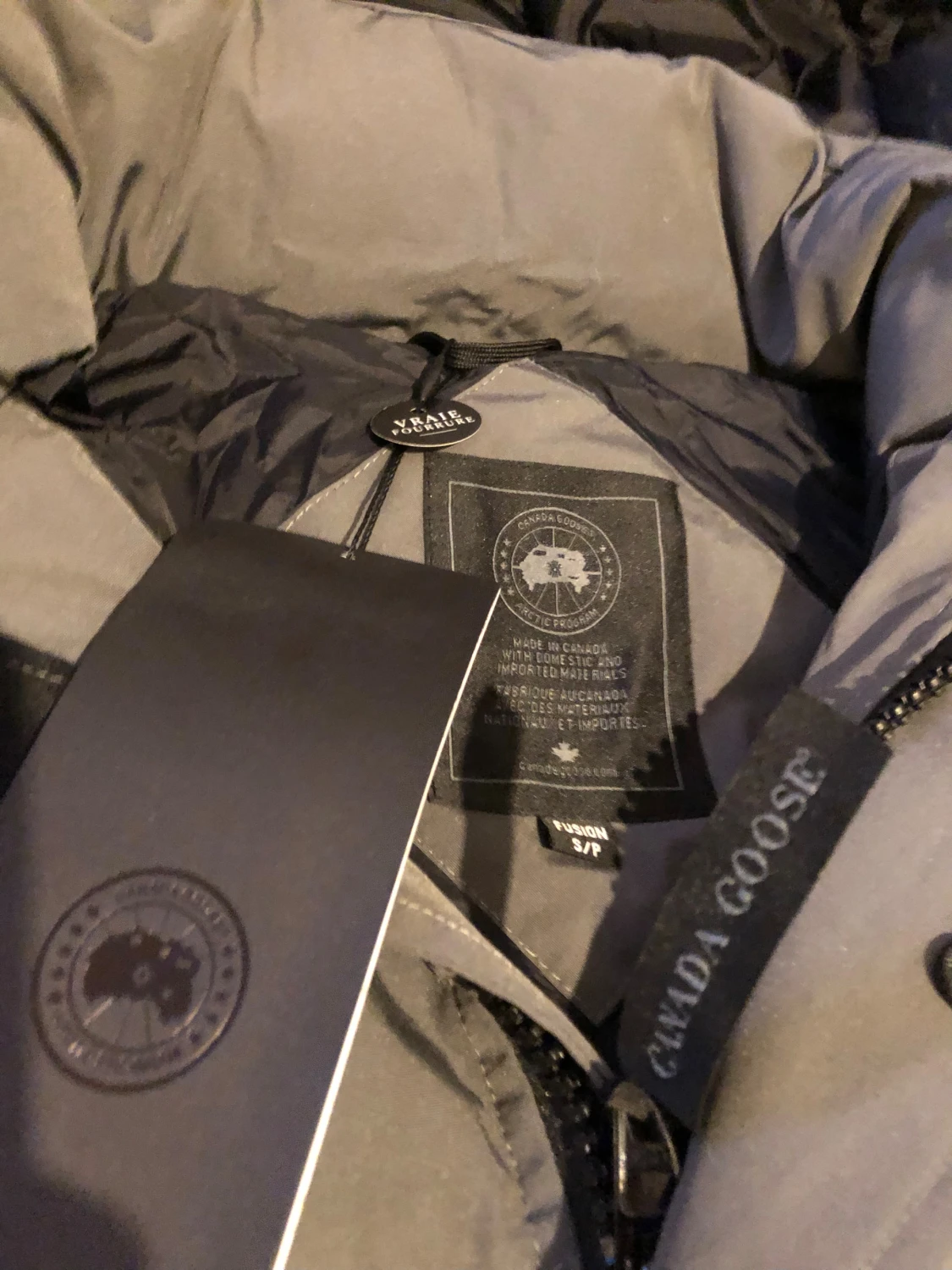Grå dunjacka från Canada Goose - 2