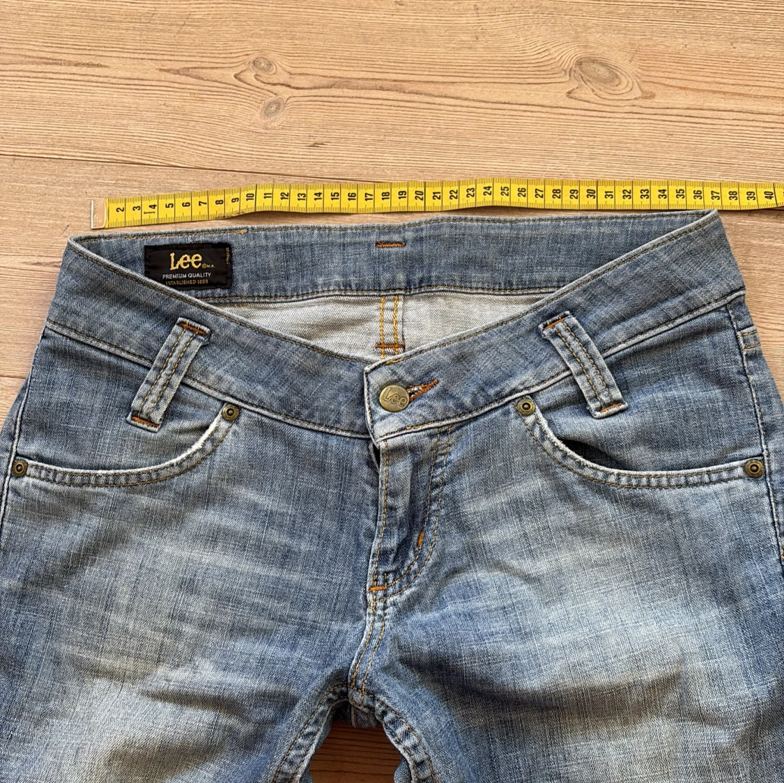 Blå low waist jeans från Lee W29 L31 - 2